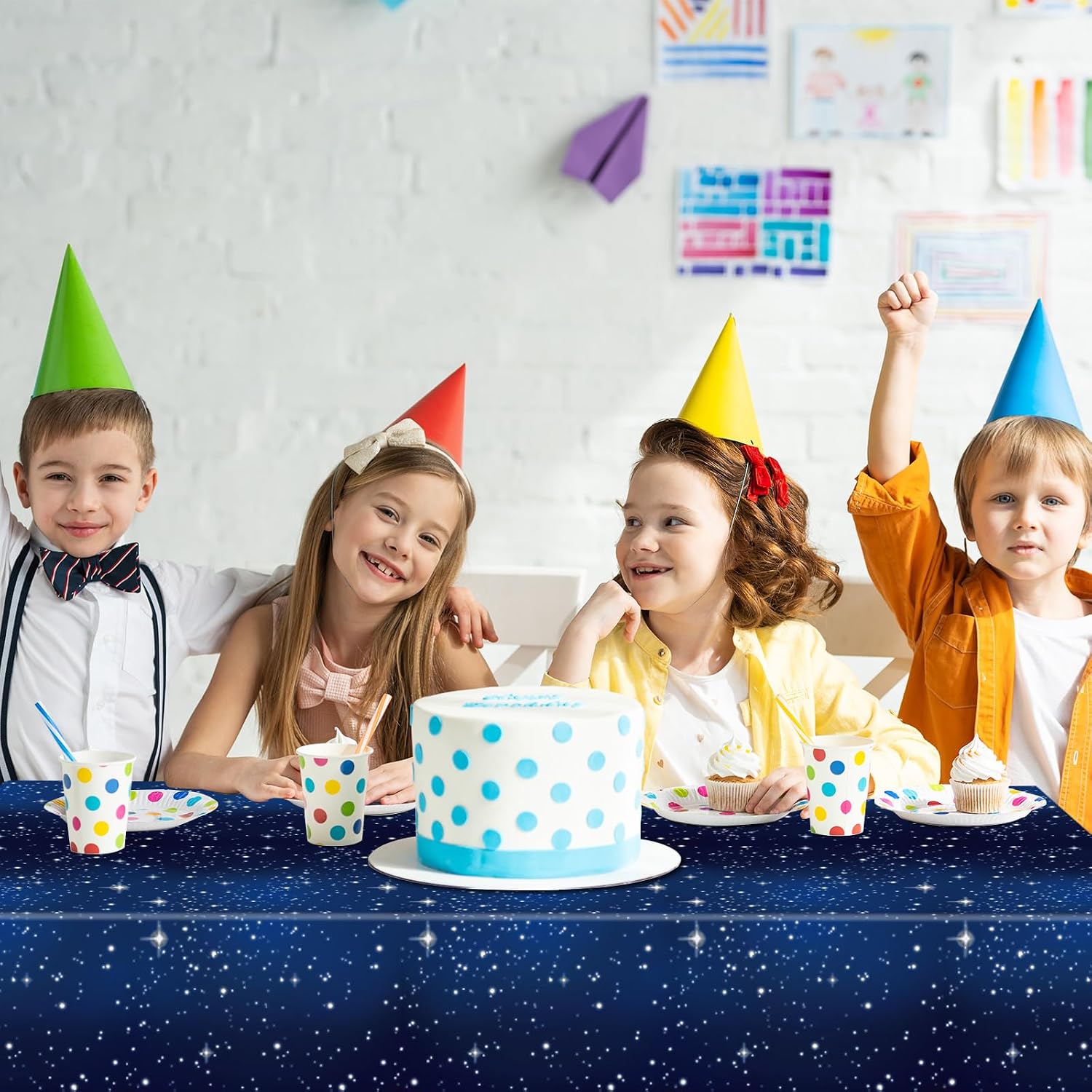 Thumbnail 5 de JHDZDHY Plastic Tablecloths, 54 x 108 Inch