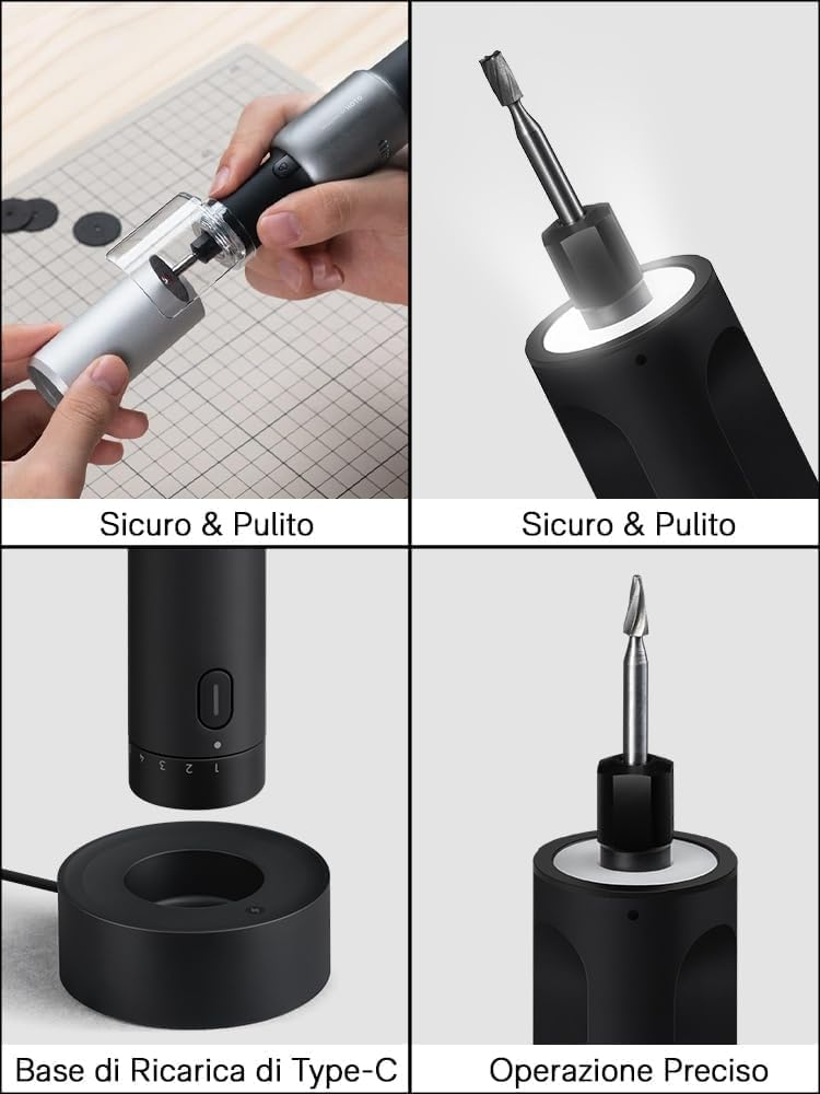 Thumbnail 2 de HOTO Utensile Rotativo Senza Fili 4V con Penna Incisione e 35 Accessori – Versatilità fai-da-te 25000 RPM
