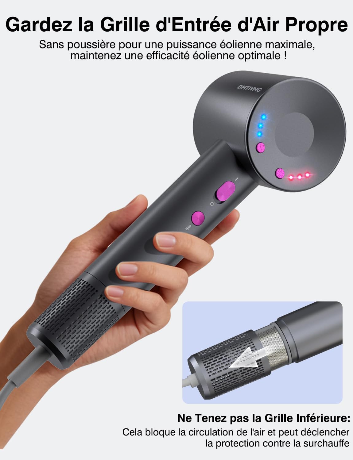 Thumbnail 6 de DMTIVMG Seche Cheveux Ionique 1600W