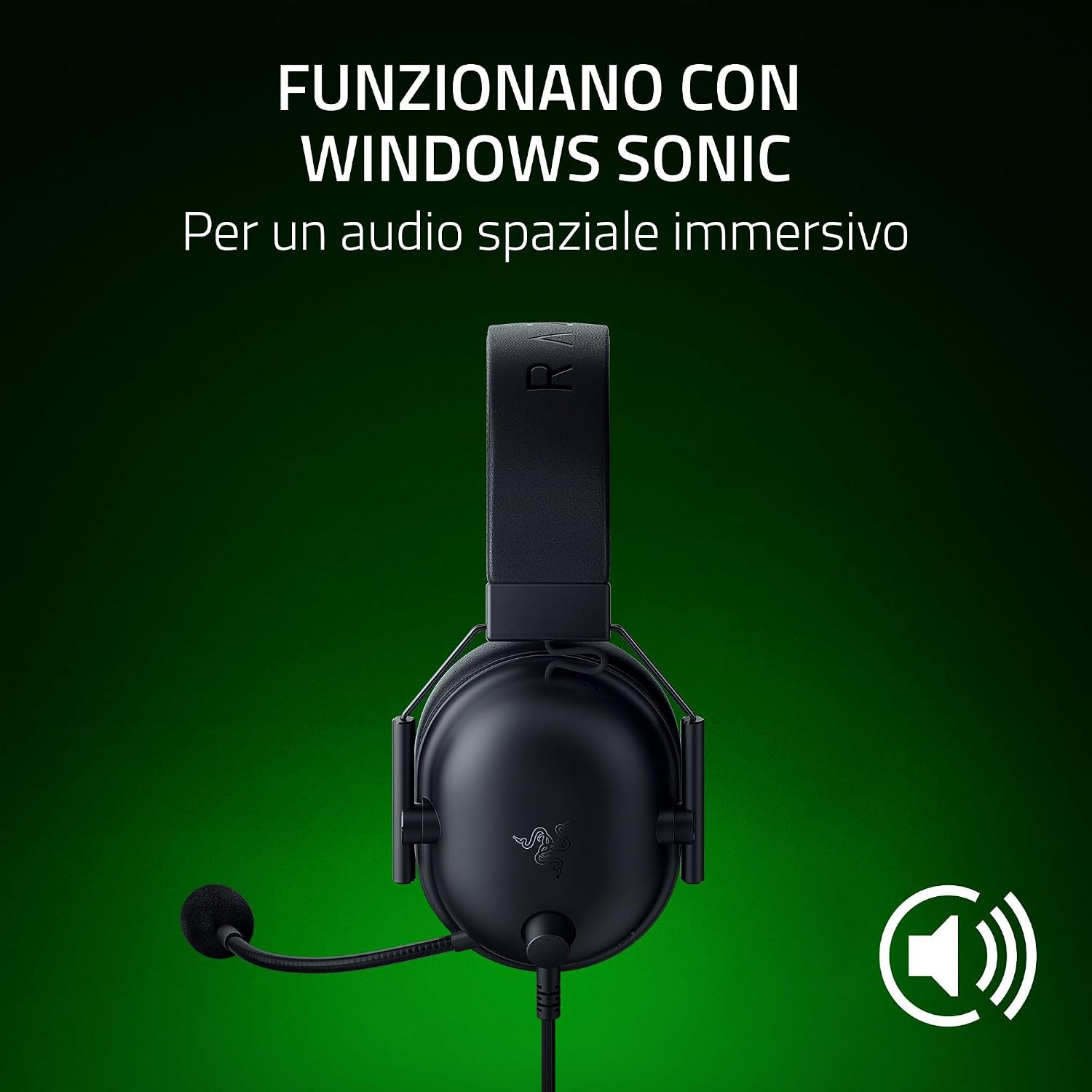 Thumbnail 5 de Razer Blackshark V2 X (licenza per Xbox) cuffie e-sport cablate con microfono cardioide da 3,5 mm