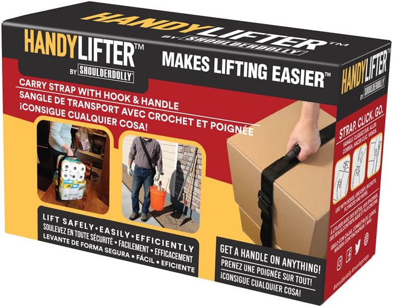 Thumbnail 2 de Shoulder Dolly HandyLifter Carrying Strap with Adjustable Hook and Handle