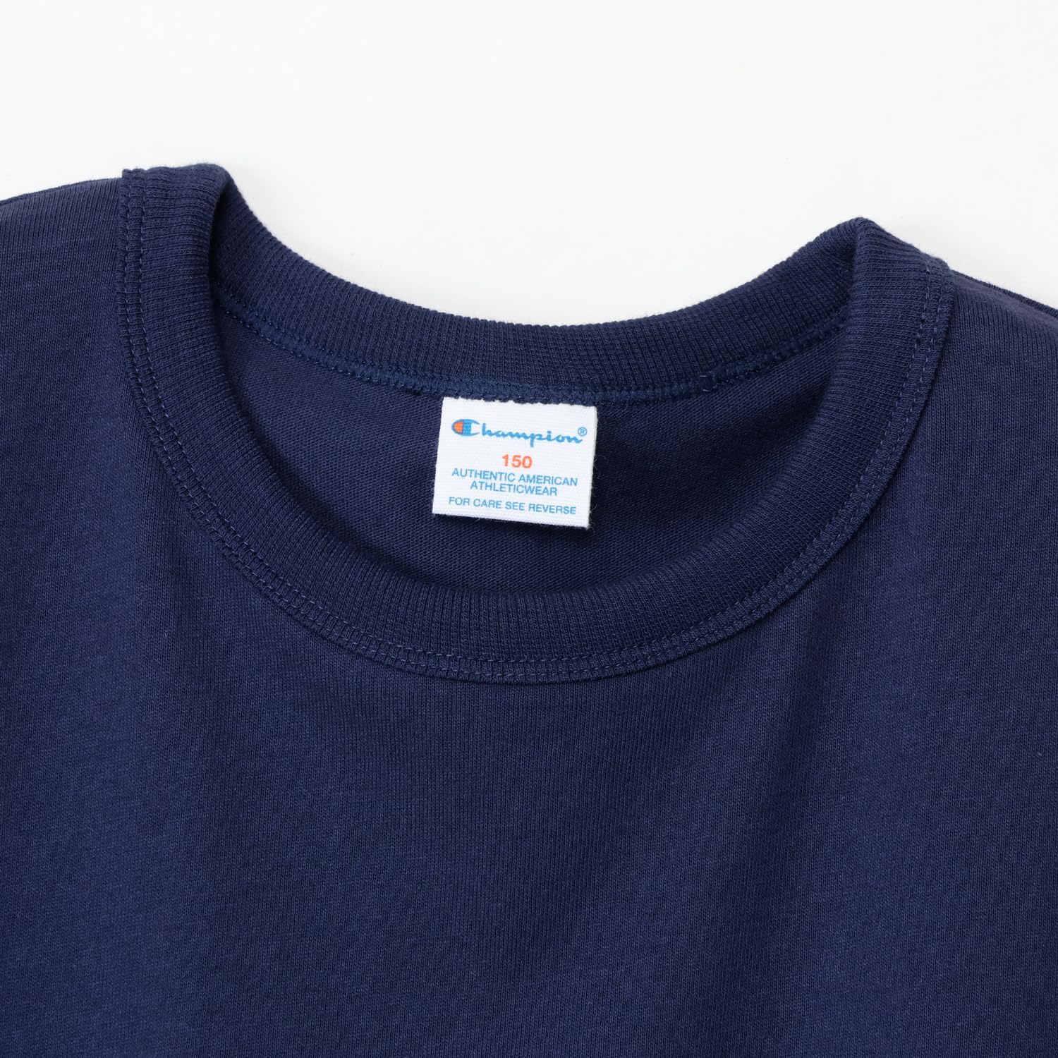 Thumbnail 5 de Champion CKSX407Z/CKSX407ZJ キッズ ロングスリーブTシャツ 綿100％・ロゴプリント・リラックスフィット