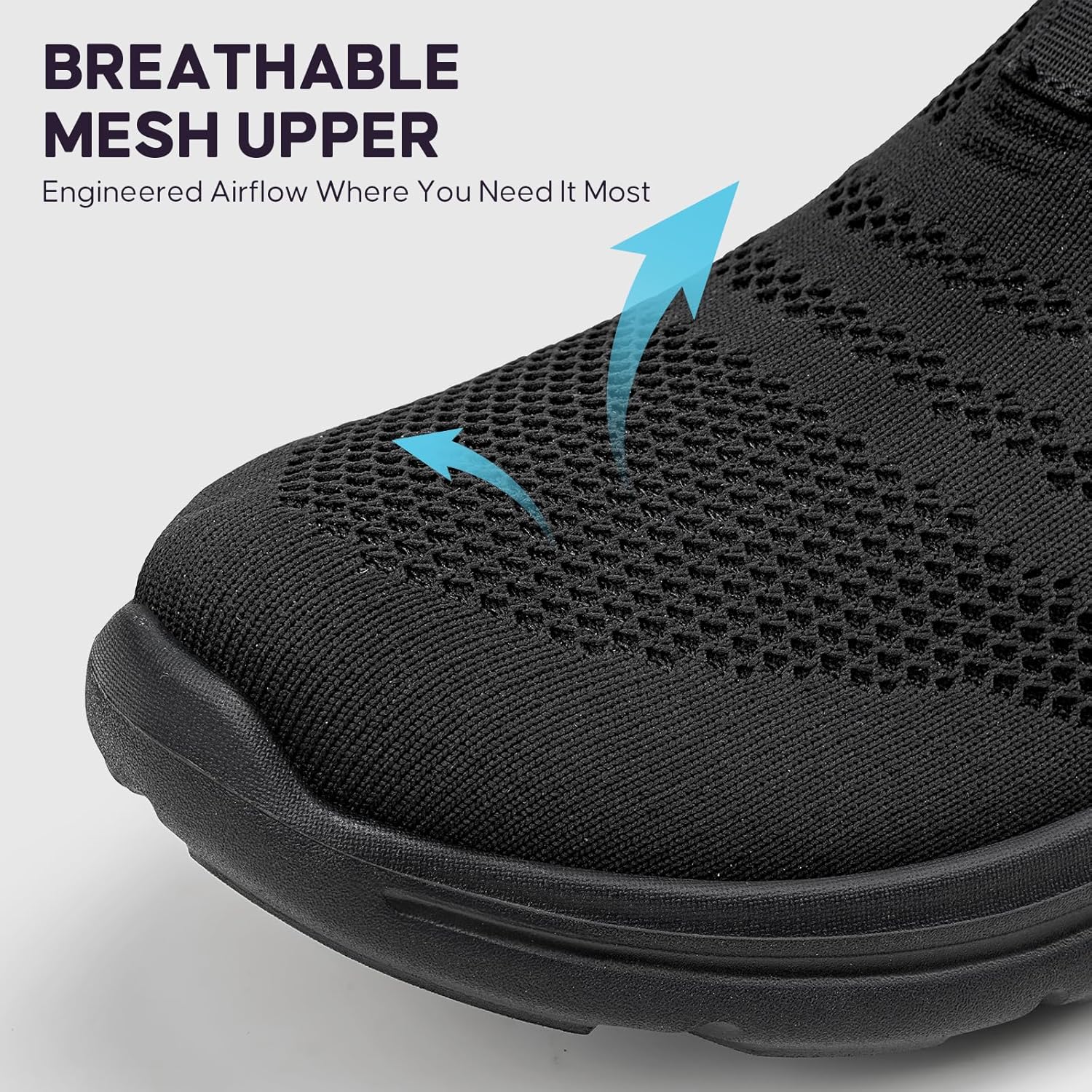 Thumbnail 4 de ODCKOI Baskets Slip-on Homme Respirantes – Légères et Confortables