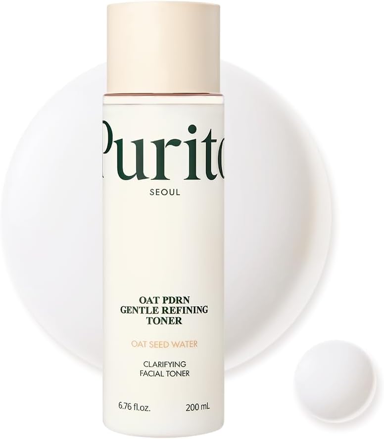 Detalle de Purito Oat PDRN Gentle Refining Toner: tonico esfoliante lenitivo all’avanguardia con avena 99% PDRN