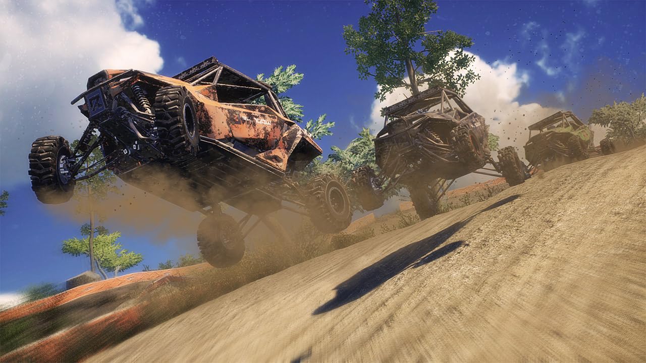 Detalle de MX vs. ATV All Out – Offroad-Simulation für Nintendo Switch (1–2 Spieler, Downloadcode in der Box)