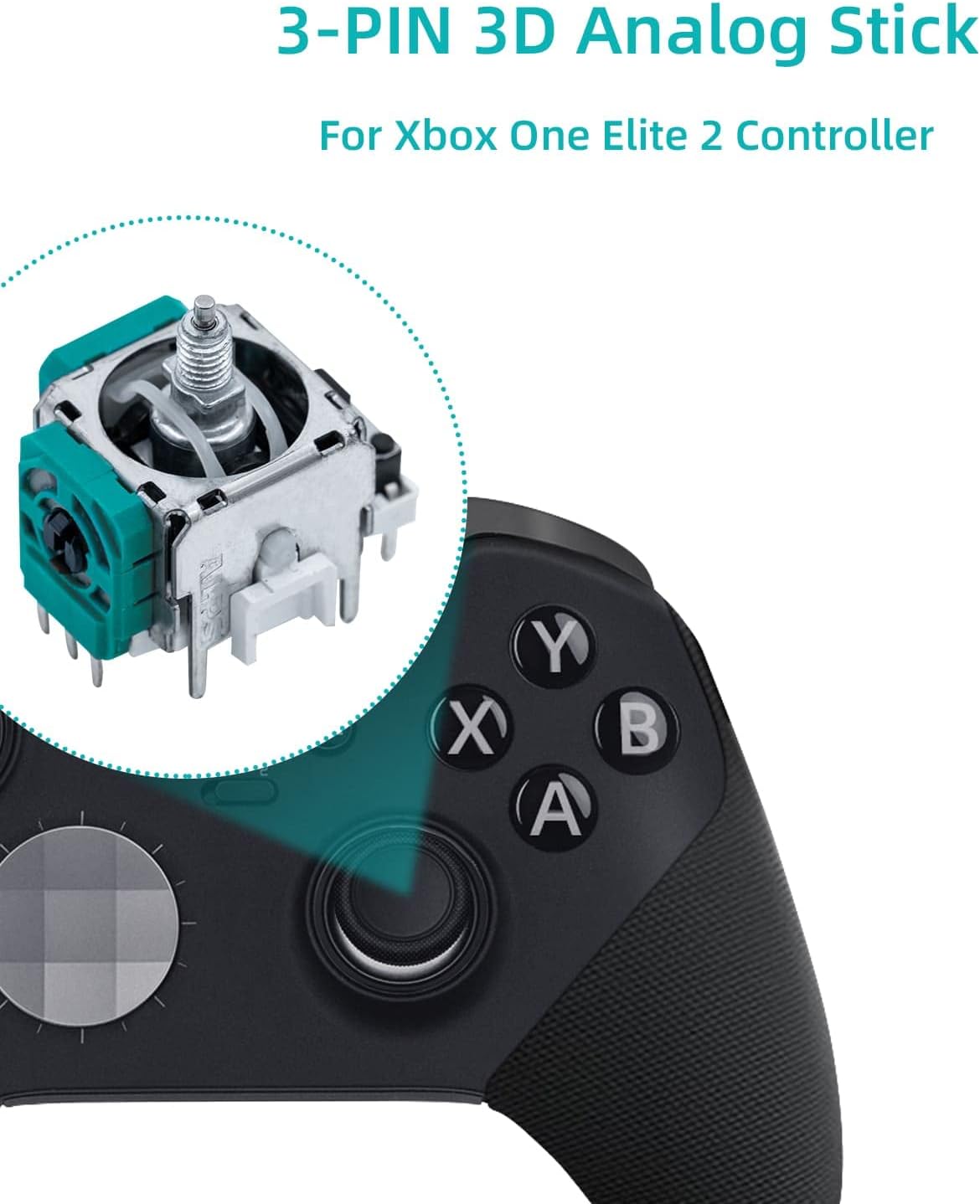 Detalle 2 de Mcbazel joystick 3 broches Xbox Elite 2