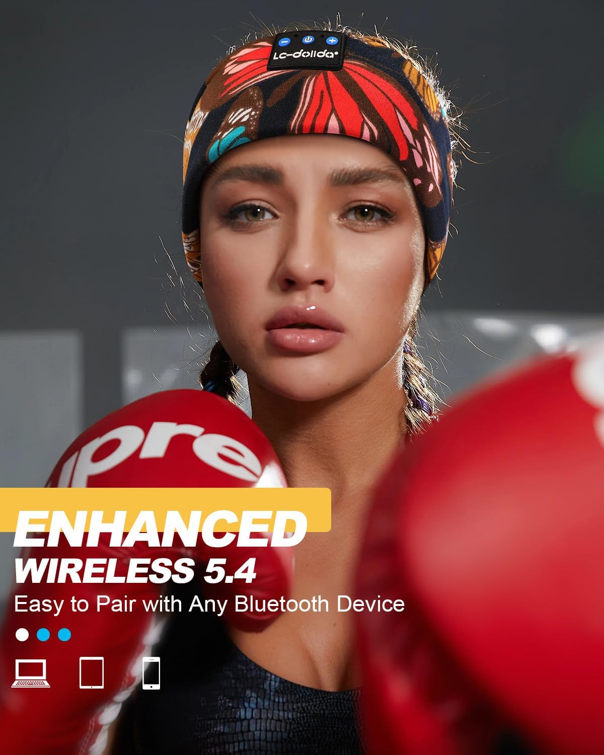 Thumbnail 3 de LC-dolida Sleep Headphones Bluetooth 5.4 headband