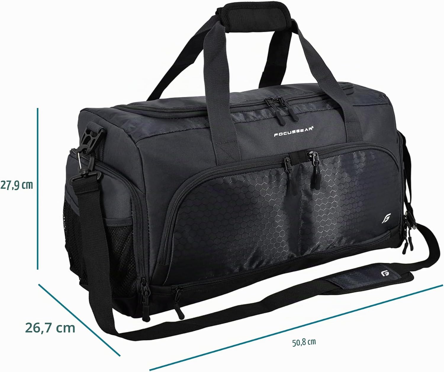 Thumbnail 6 de Ultimate Gym Bag 2.0 – średnia torba sportowa 50 cm, 10 przegródek