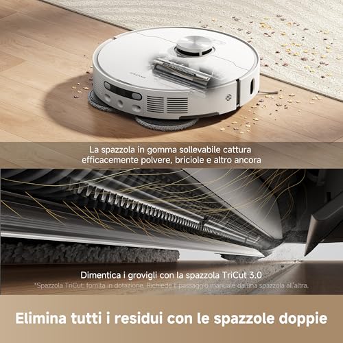 Detalle de dreame L40 Ultra AE: Robot Aspirapolvere con Lavaggio Panno 75°C di Dreame
