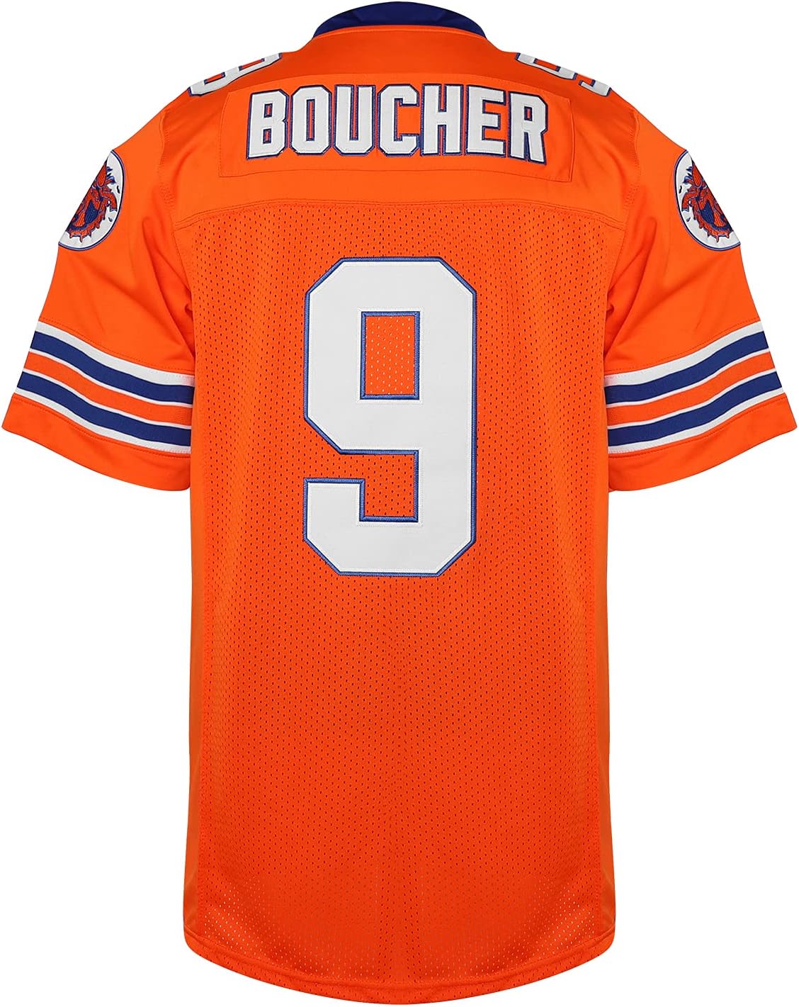 Detalle de Phoneutrix Bobby Boucher #9 “The Waterboy” Mud Dogs football-style jersey (polyester mesh)