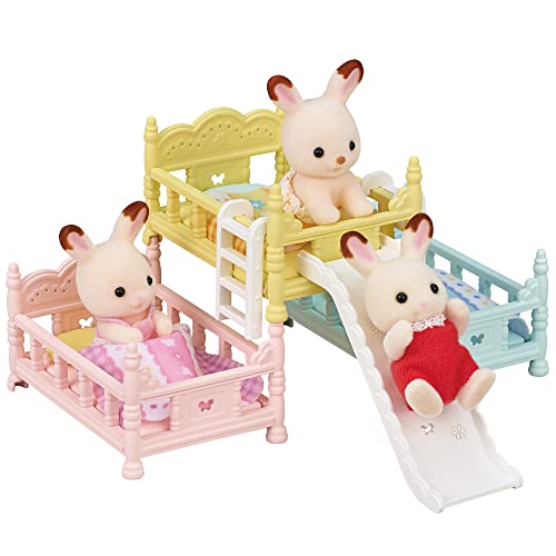 Detalle de Sylvanian Families 5741 Triple Bunk Beds – Dollhouse Playset