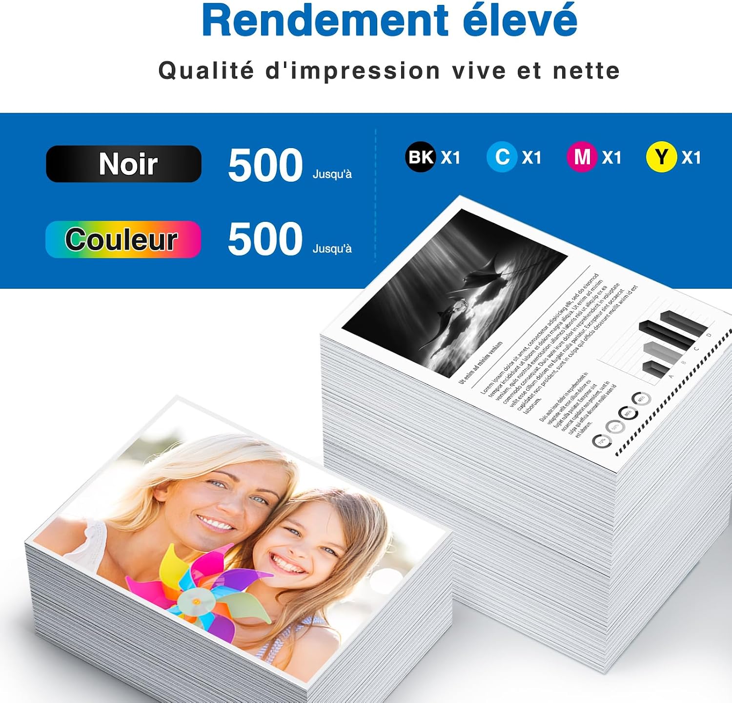 Detalle 2 de st@r ink LC521XL cartouches d'encre 4 đź–¨