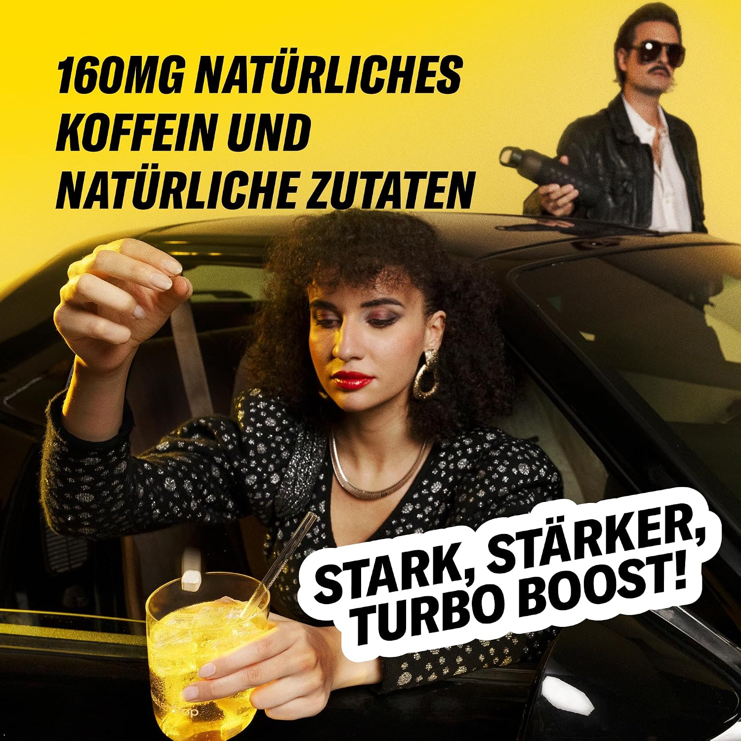 Detalle de waterdrop Microenergy Turbo Boost 160 mg Koffein 🍬