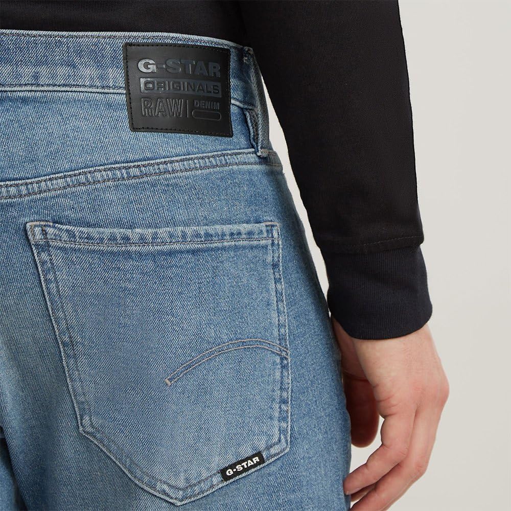 Thumbnail 4 de G-STAR Mosa Straight Jeans für Herren mit geradem Bein und Nieten-Details