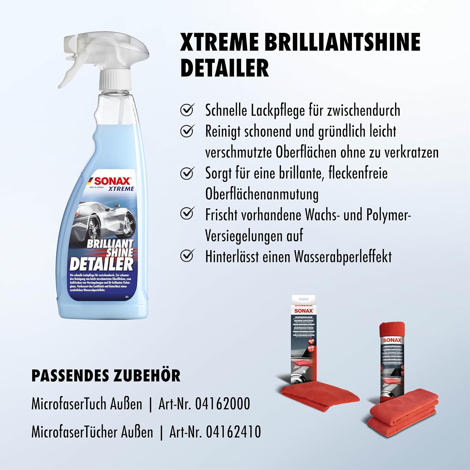 Thumbnail 2 de SONAX XTREME BrilliantShine Detailer 750 ml