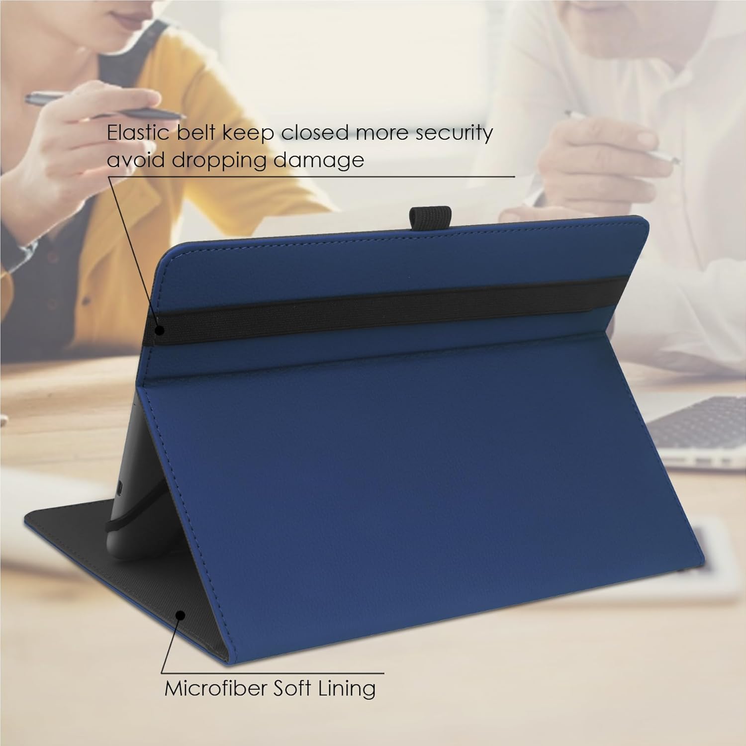 Thumbnail 4 de HGWALP Universal 9–11 inch Tablet Case with Stand and Elastic Band