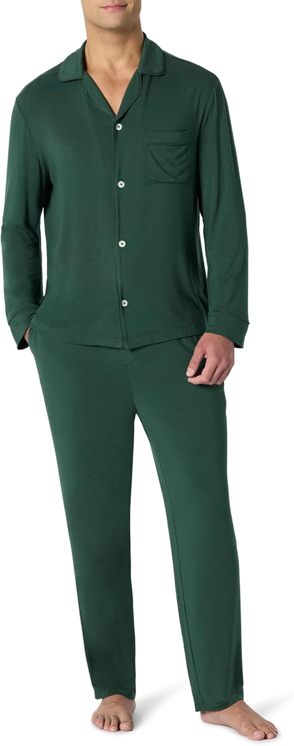 Thumbnail 6 de Amazon Essentials x Sofia Grainge men’s pyjama set with relaxed fit and modal jersey comfort