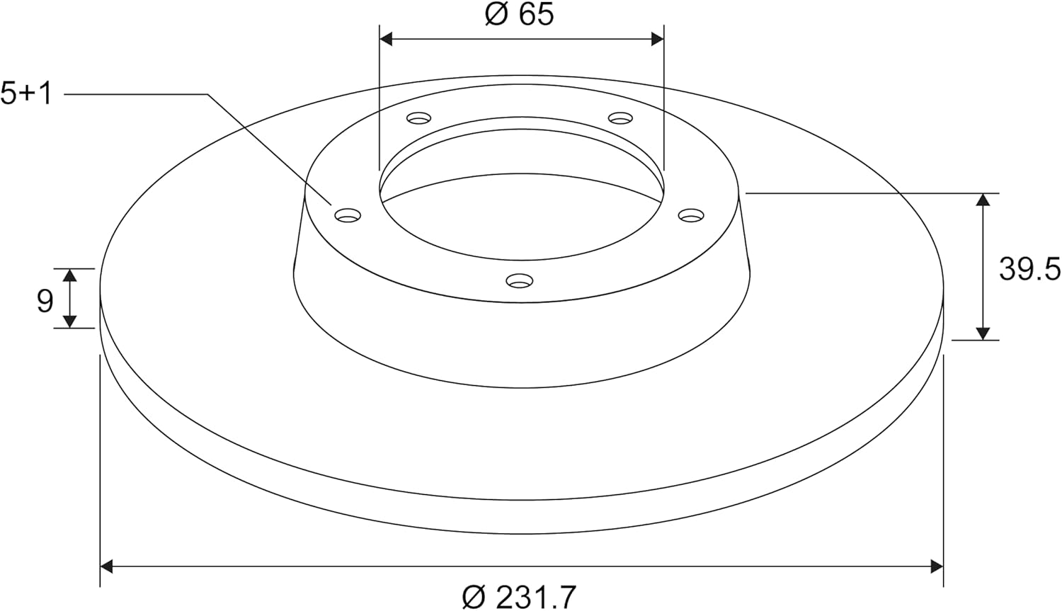 Thumbnail 4 de VALEO Disques de frein huilés 186597 – Boîte de 2 disques pleins pour essieu arrière