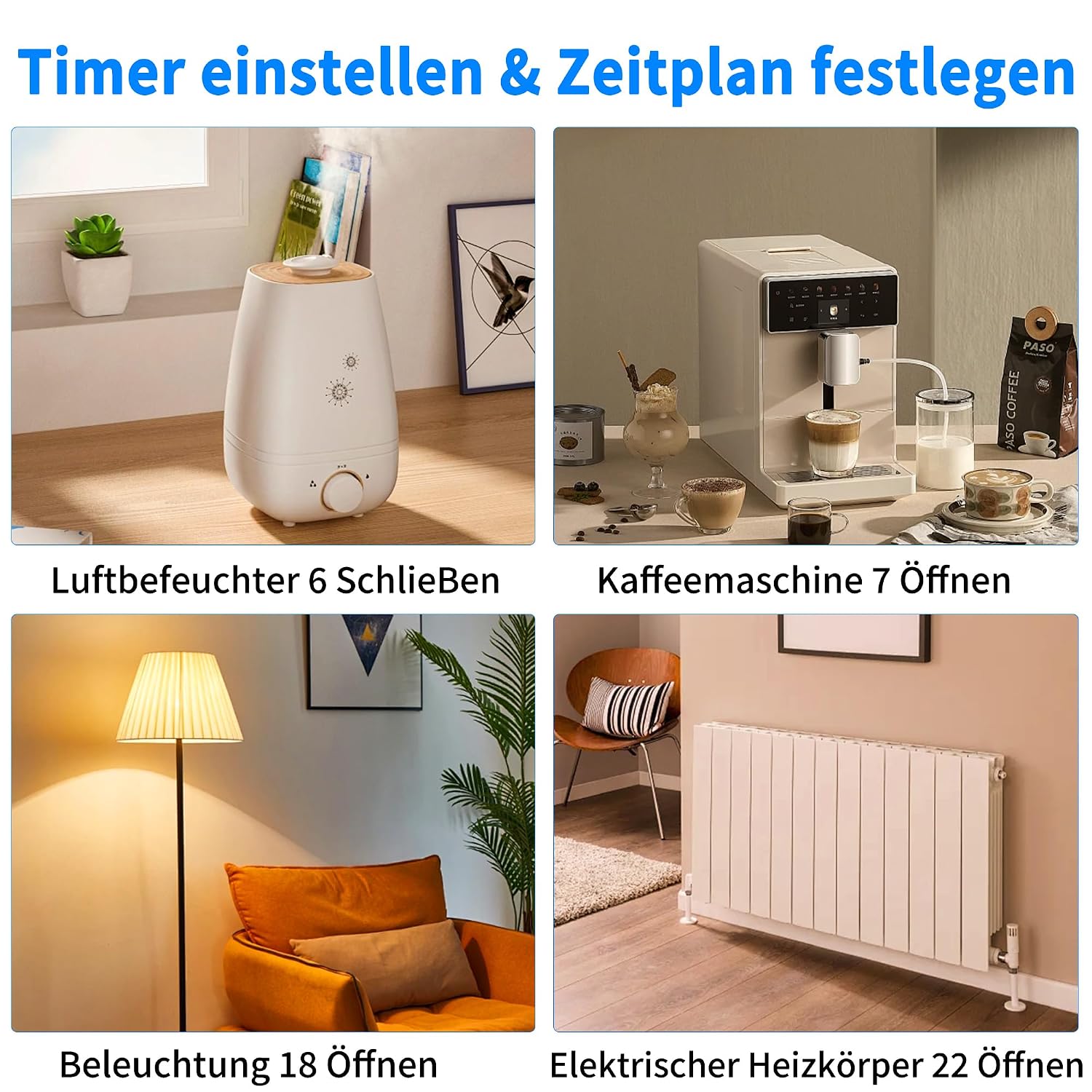 Thumbnail 2 de Xeefeel Mini 1 Smart Relais Schalter – 3er Set, WLAN & Bluetooth, 8A