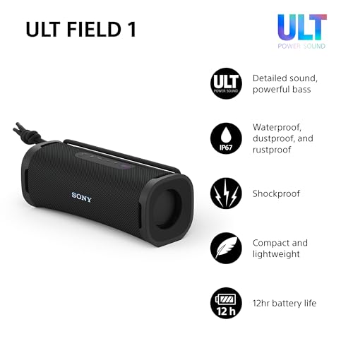 Thumbnail 1 de Sony ULT FIELD 1 – Compact Wireless Speaker with ULT Power Sound
