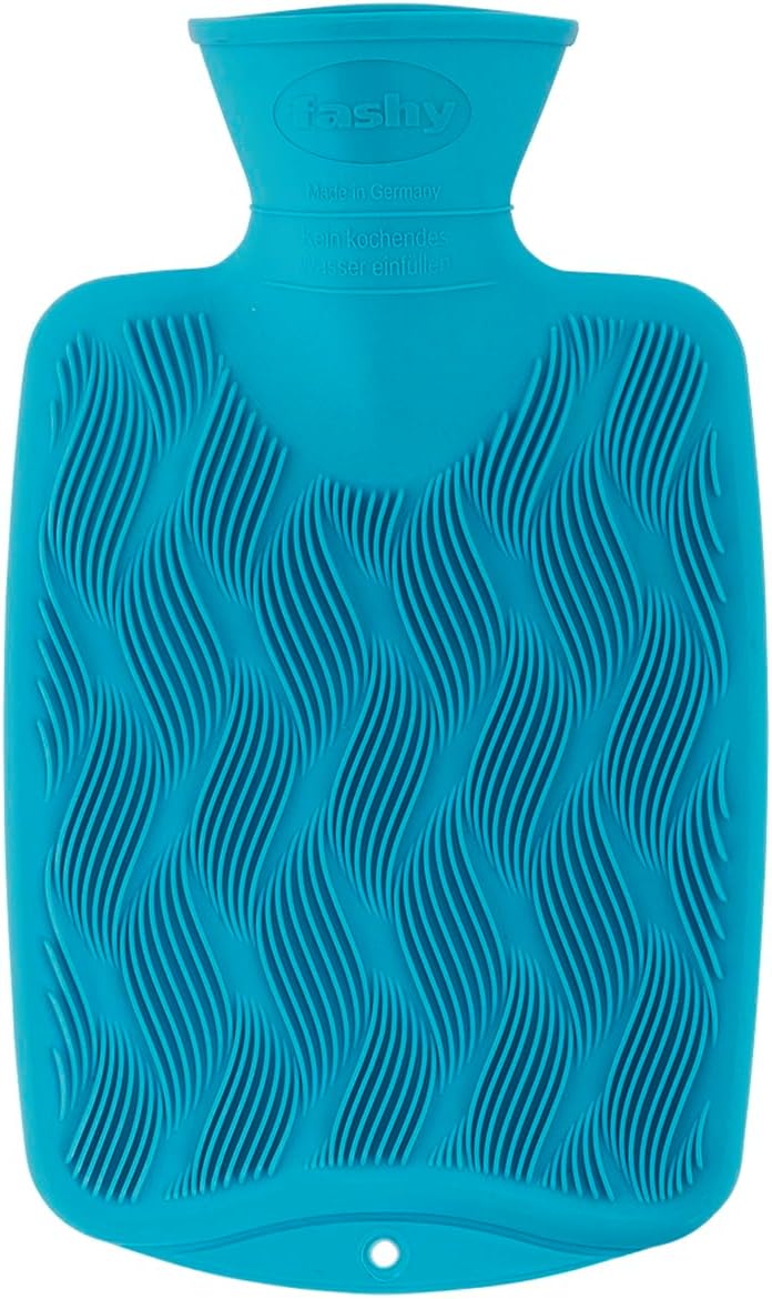 Detalle de Fashy 6404 59 termofor 0,8 l Aqua z prążkowaną powierzchnią 3D