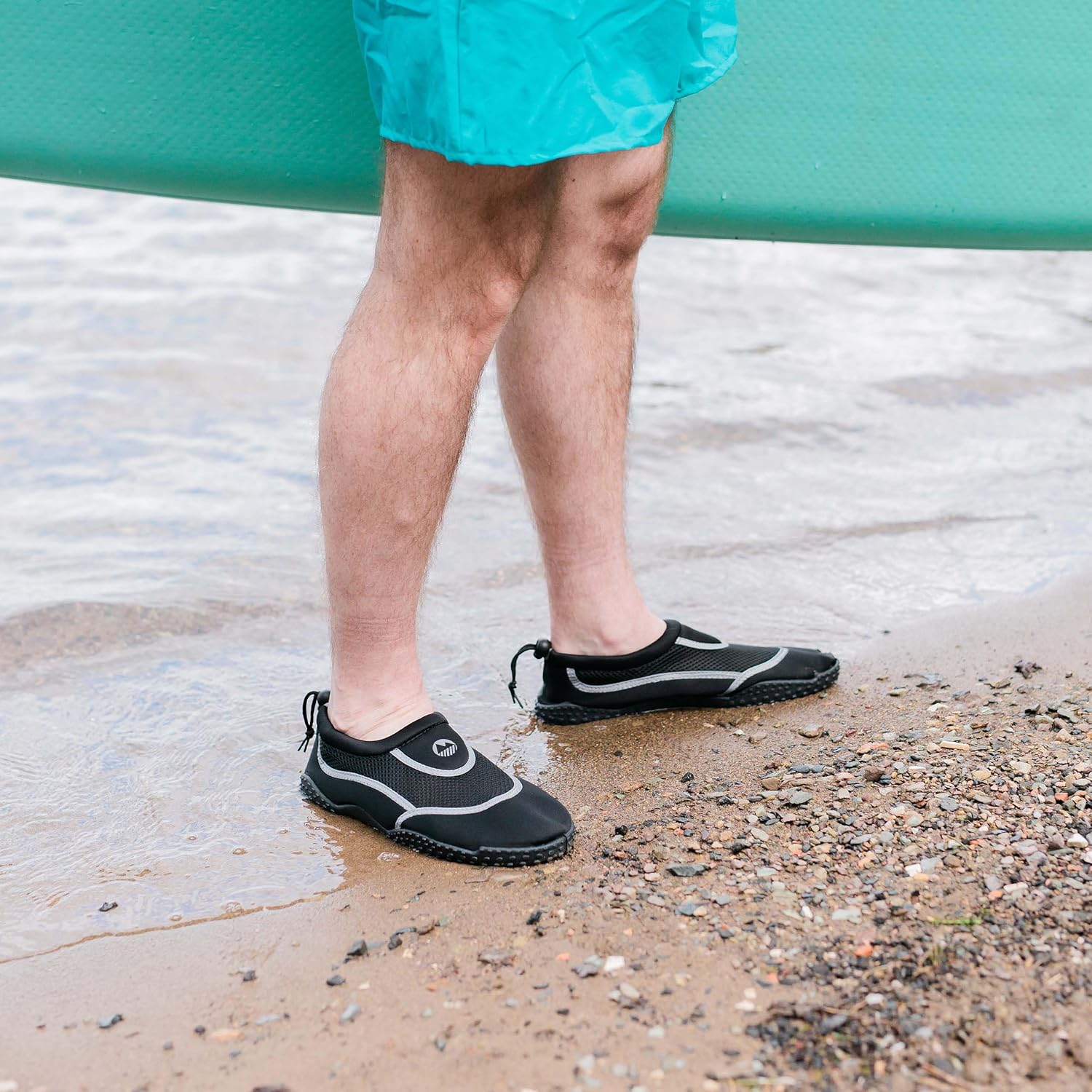 Detalle de Lakeland Active Men’s Eden Water Shoes – Aquatic Flexibility for Beach, Pool and Sea Adventures