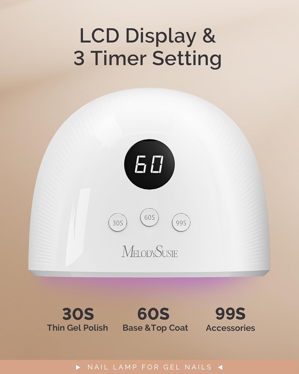 Thumbnail 4 de MelodySusie Plus30F UV LED Nail Lamp 36W ๐