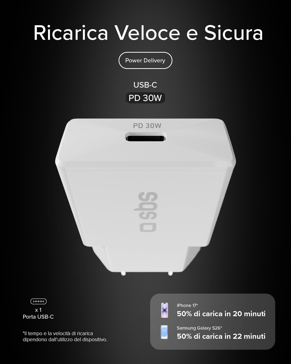 Thumbnail 2 de SBS GaN Charger 30W USB-C