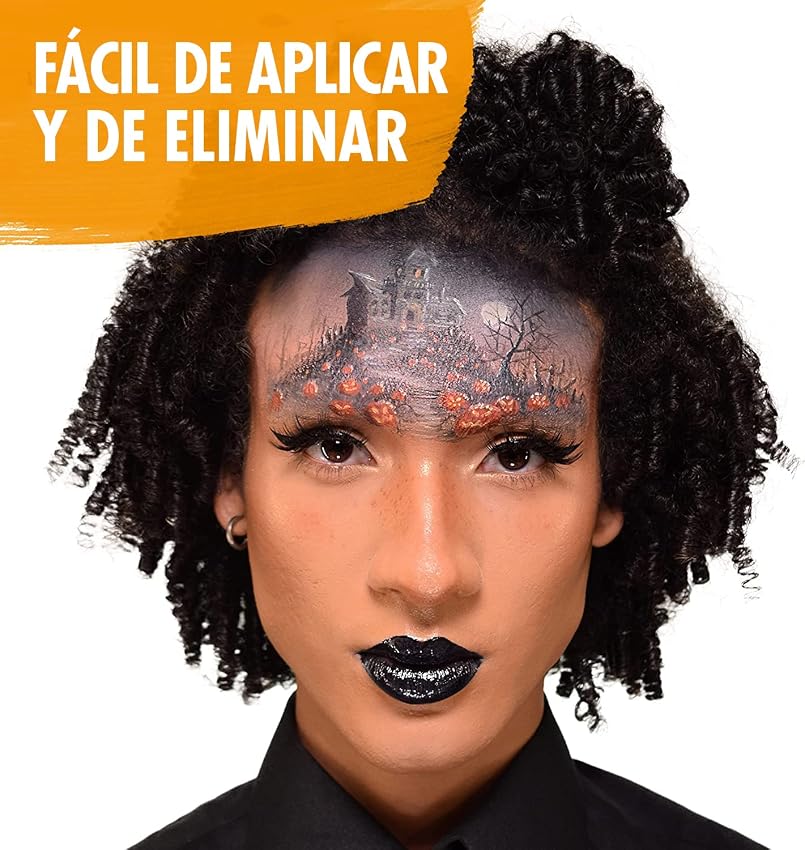 Detalle 2 de Snazaroo Pintura facial blanco payaso 250 ml
