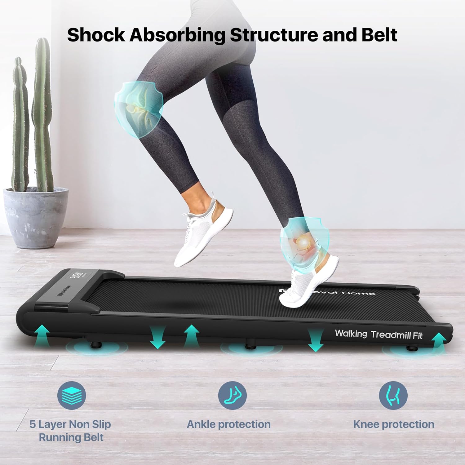 Thumbnail 6 de Mobvoi WalkingPad Smart AI Under-Desk Treadmill 6 km/h