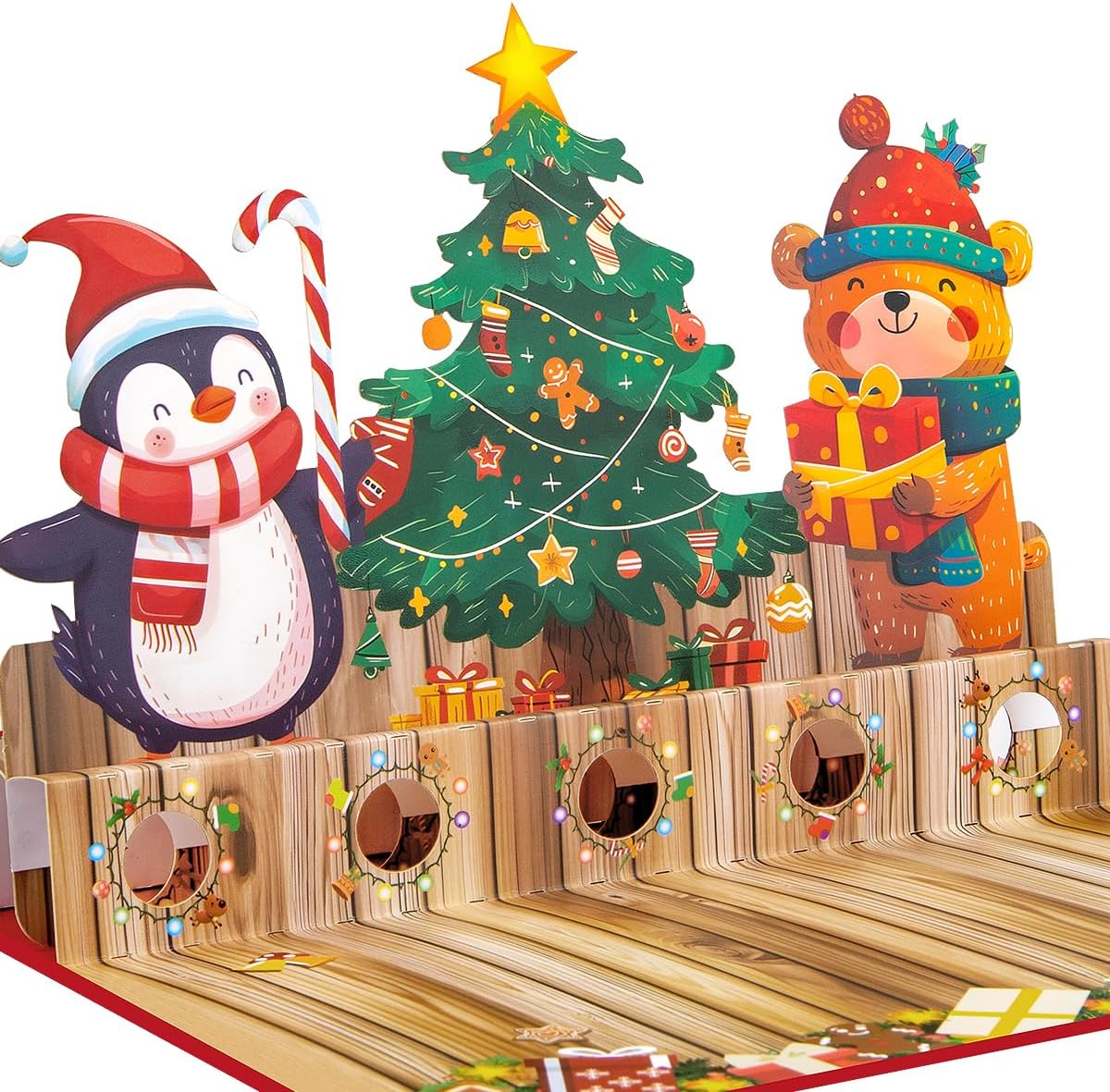 Thumbnail 6 de CNLITIHEKA Weihnachten Pop-Up-Karte 🎄