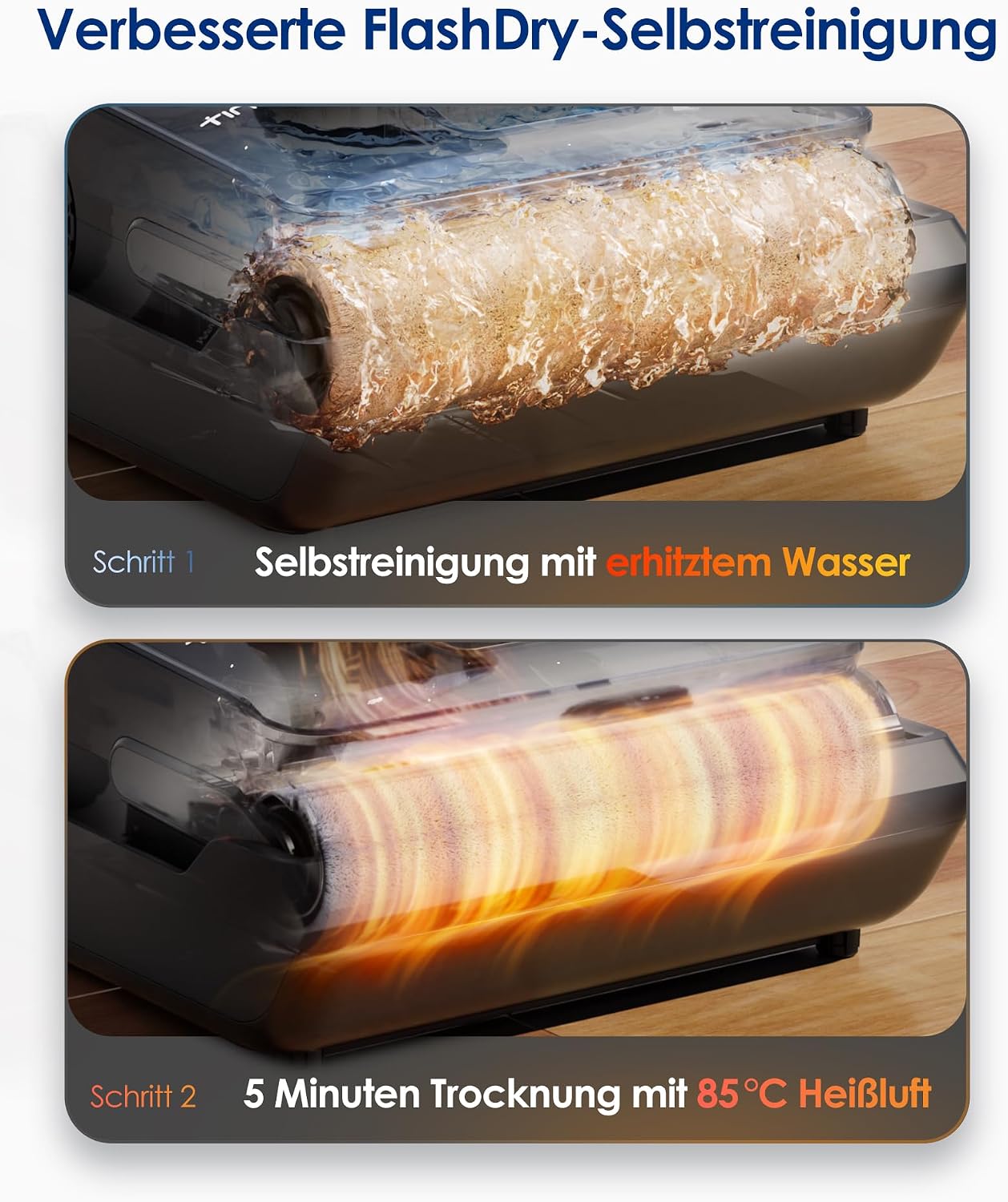 Detalle 2 de Tineco Floor ONE i6 Nass-Trockensauger 40âMin đ§č