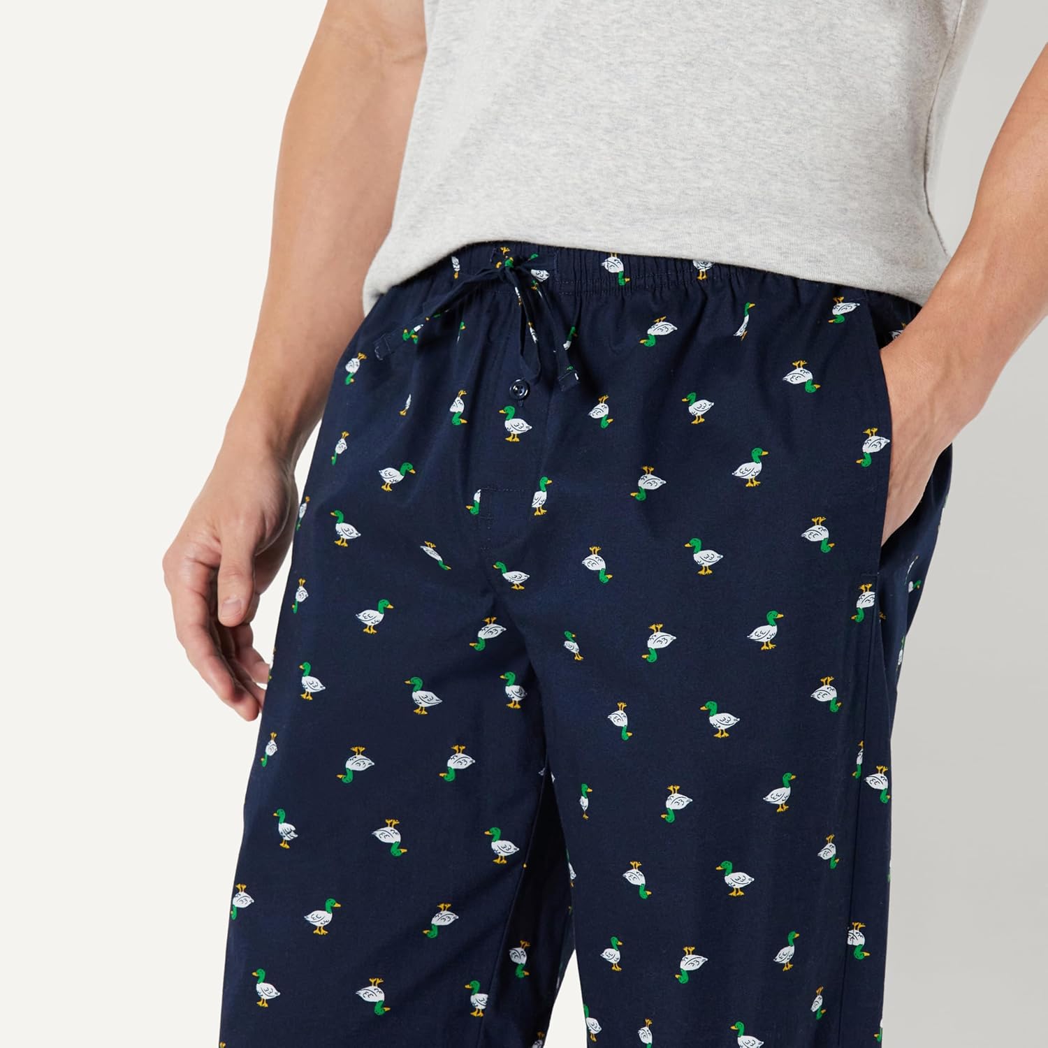 Thumbnail 3 de Amazon Essentials Men's Cotton Stretch Poplin Full-Length Pajama Bottoms