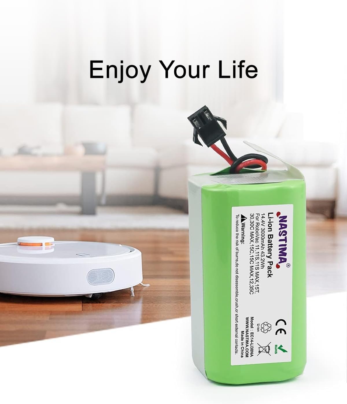 Thumbnail 6 de NASTIMA 14.4V 3000mAh Batería Li‑Ion compatible con Conga