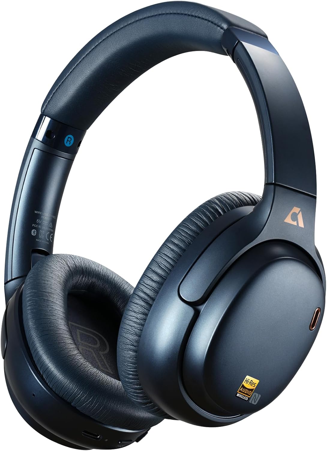Detalle de 1Mii E700: Kabellose Bluetooth Over-Ear mit Hybrid ANC und LDAC – Für Pendler und Vielreisende