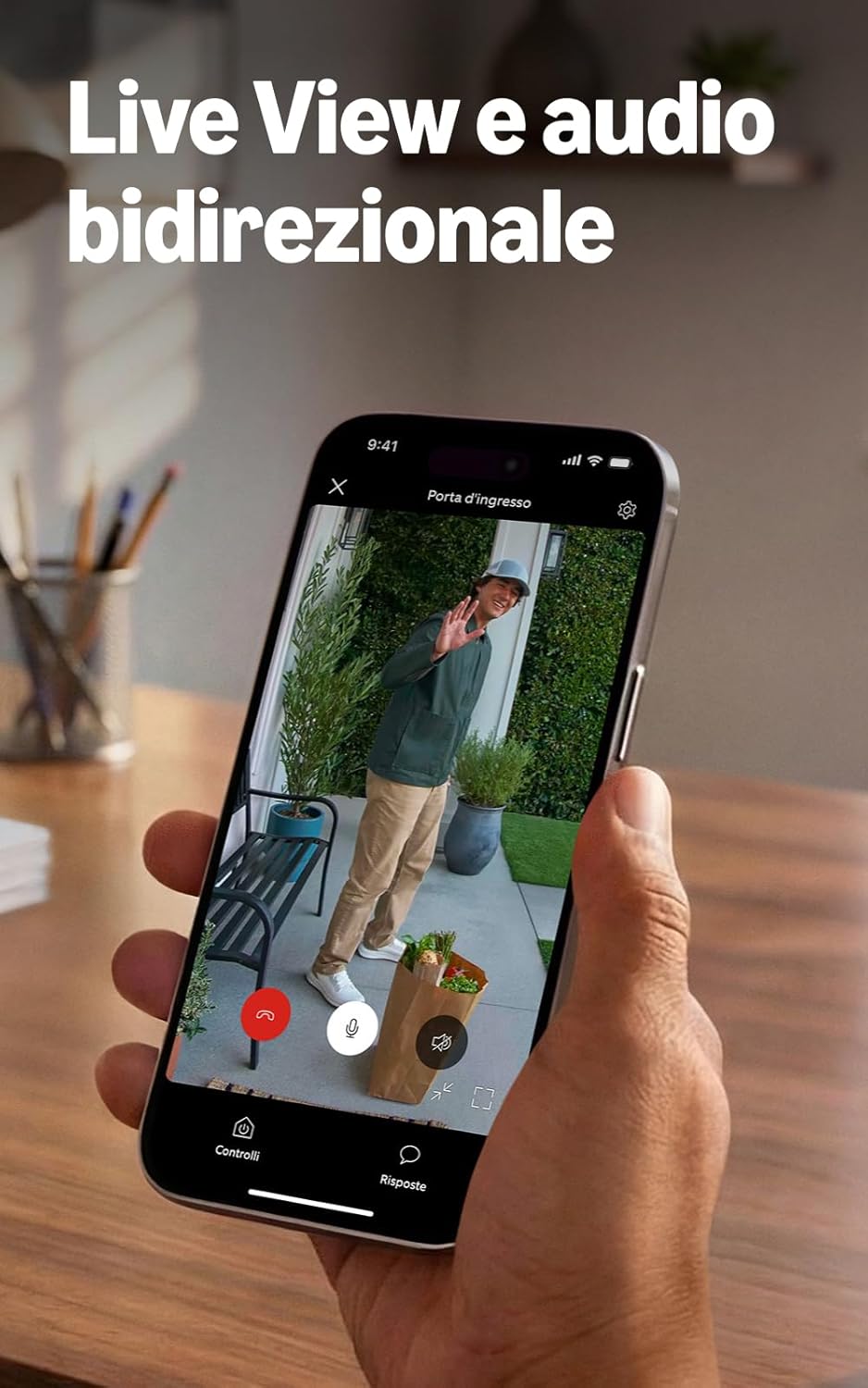 Thumbnail 3 de Ring Videocitofono cablato (Video Doorbell Wired) – Ultimo modello con Retina 2K, zoom 6x e abbonamento Ring incluso (30 giorni di prova)