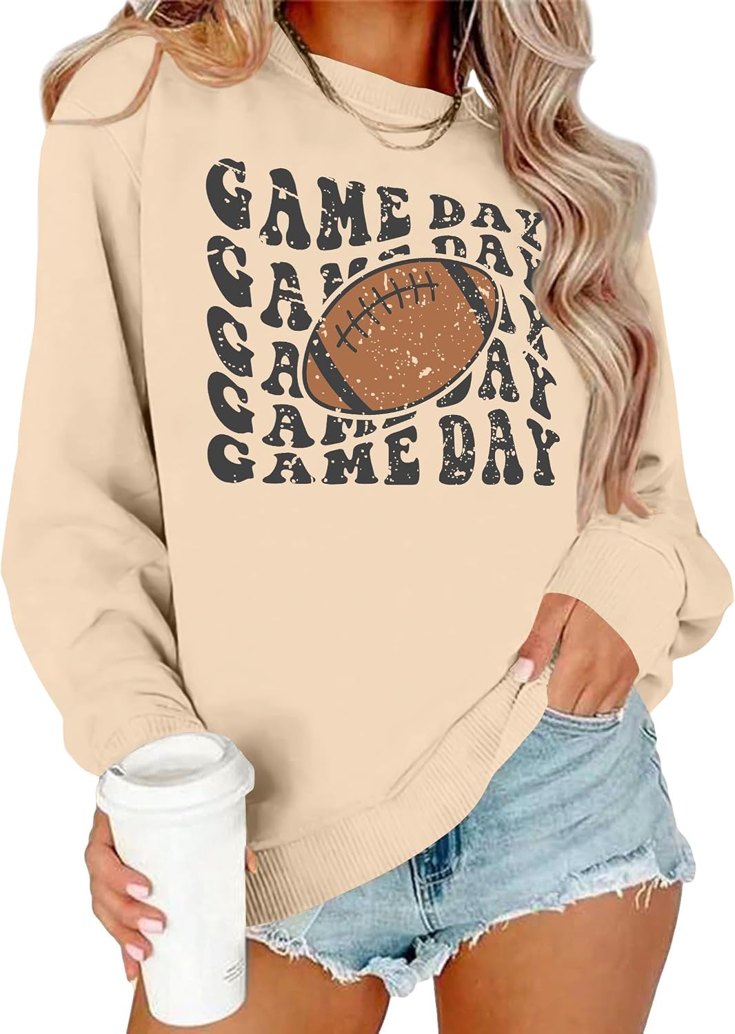 Detalle de Ithalt Women's Sweatshirt, Long Sleeve