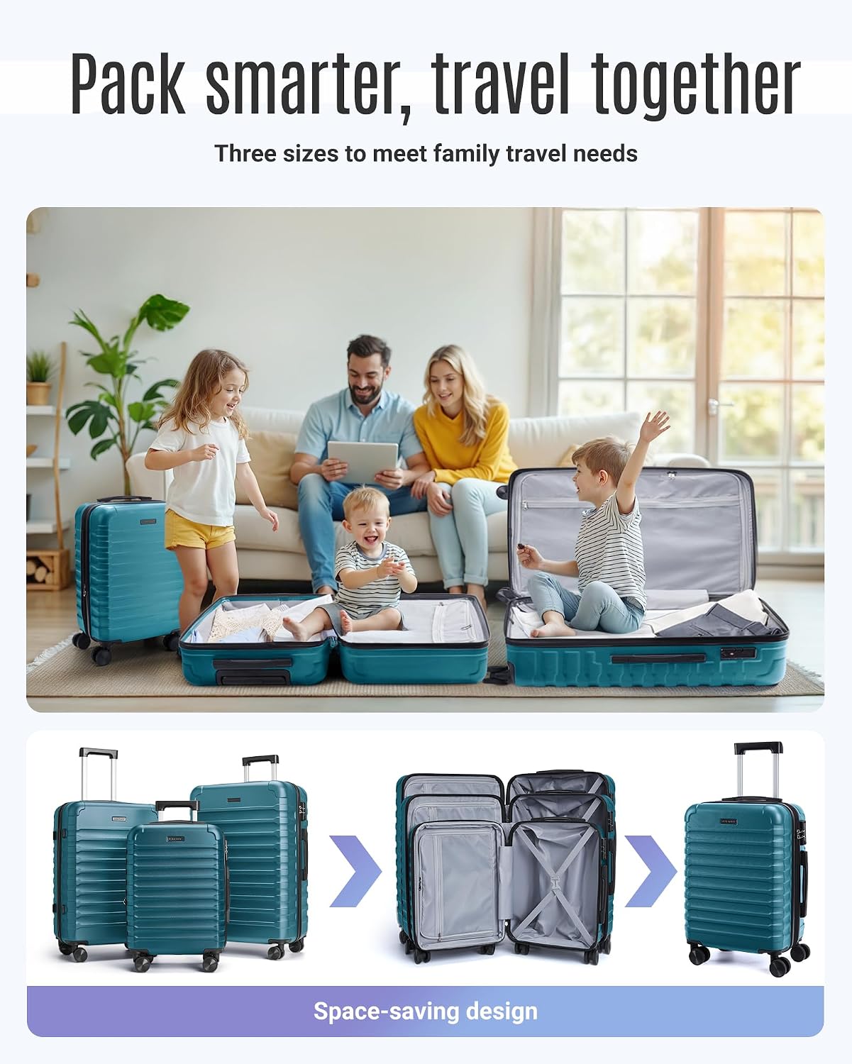 Detalle 2 de LIGHT FLIGHT Luggage Set, ABS