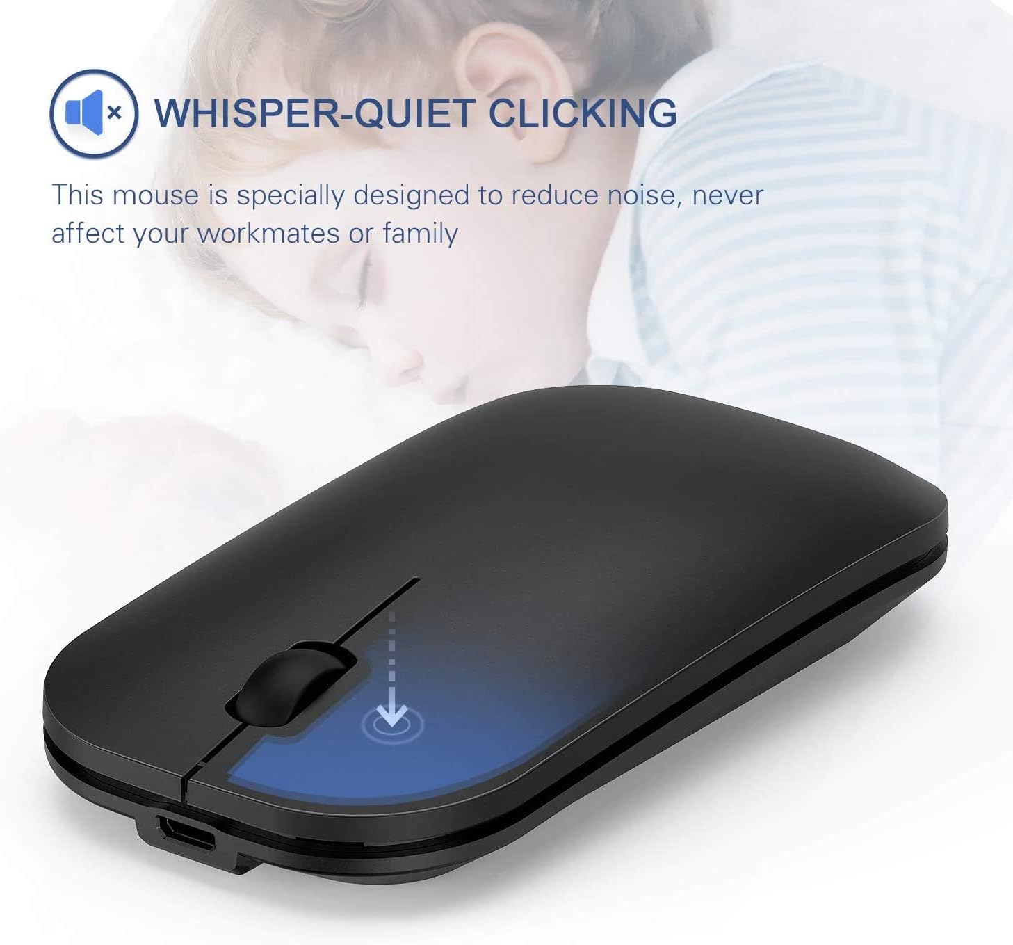 Thumbnail 4 de seenda WGJP-031 compact wireless keyboard combo