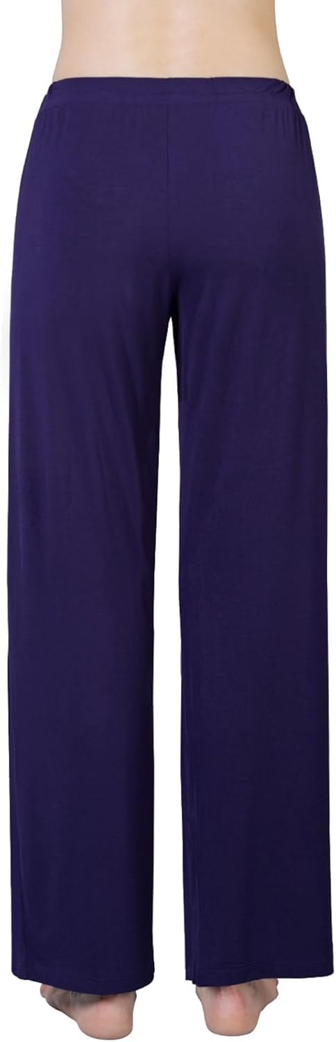 Thumbnail 2 de Ymmchy Damen-Schlafanzughose lang (2er-Pack) aus 95% Modal, mit Taschen