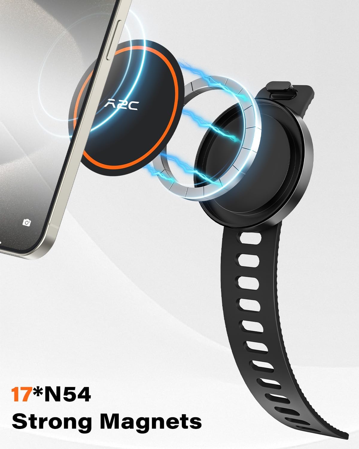 Thumbnail 5 de A2C Gym Fitness Phone Mount for MagSafe 17N54