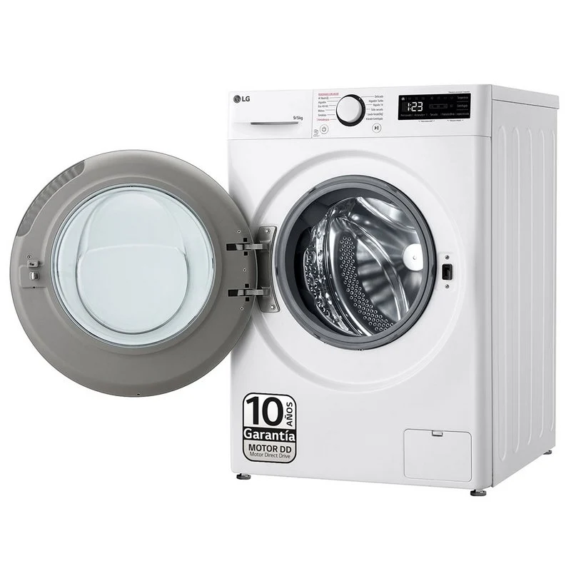 Detalle 2 de LG F2DR5S09A1W lavasecadora 9 kg💦