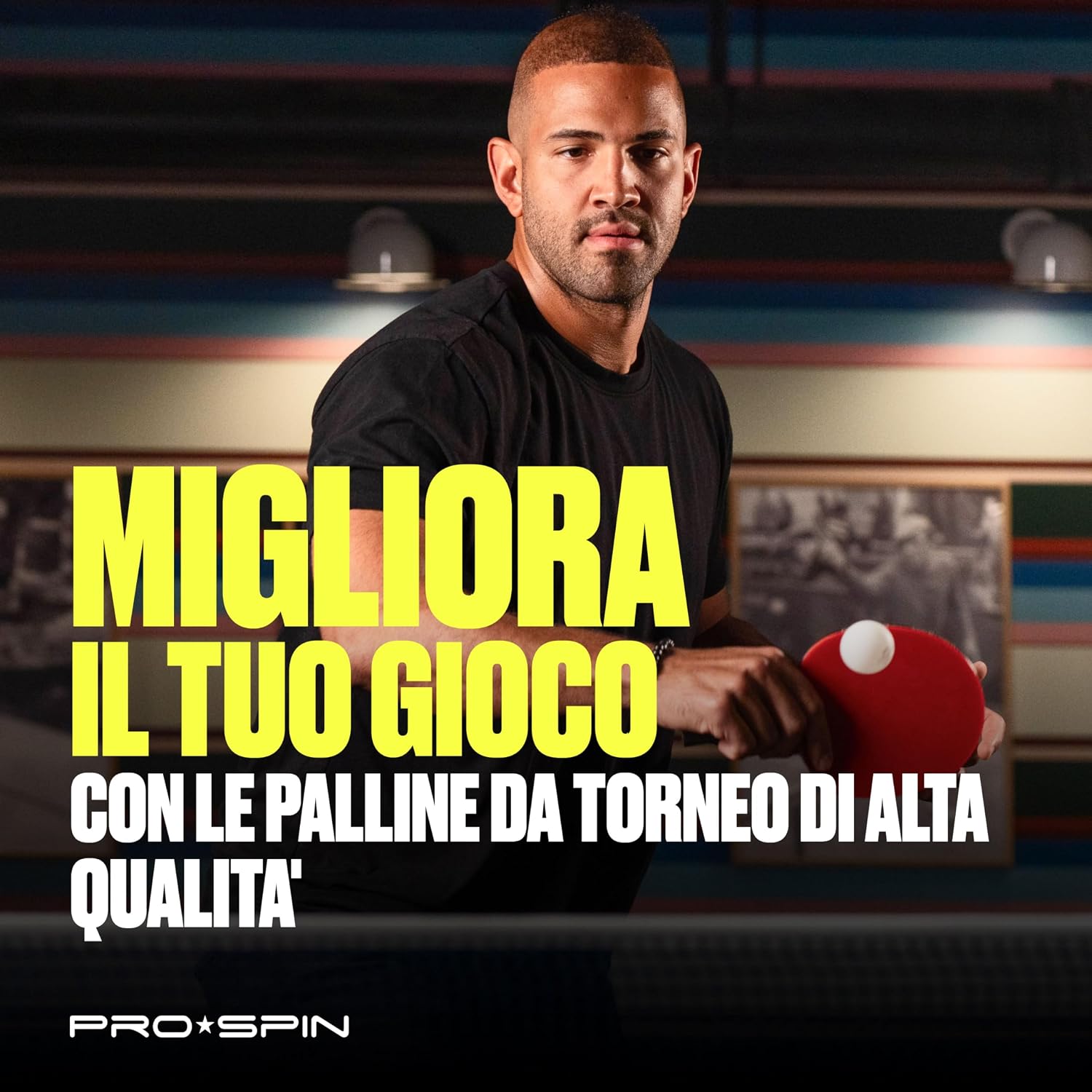Thumbnail 6 de PRO-SPIN Palline Ping Pong 40+ 3 Stelle 🏓