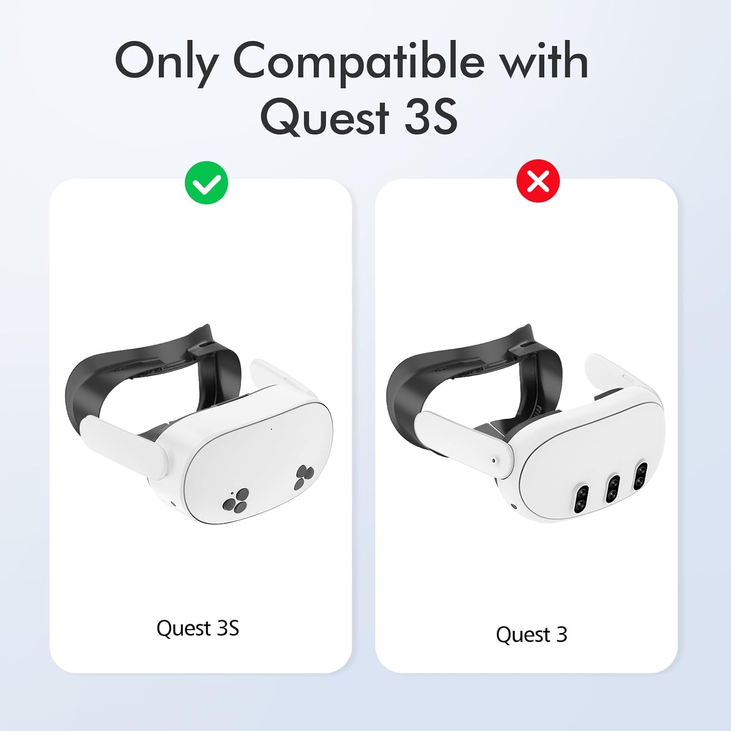 Detalle 2 de Face Pad for Meta Quest 3S Facial Interface — Comfort, Ventilation, and Easy Accessory Swap