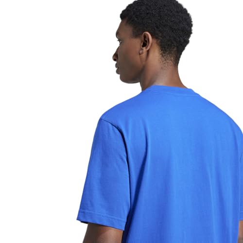 Thumbnail 4 de Camiseta adidas Uomo Essential Three Stripes Single Jersey de algodón con cuello redondo