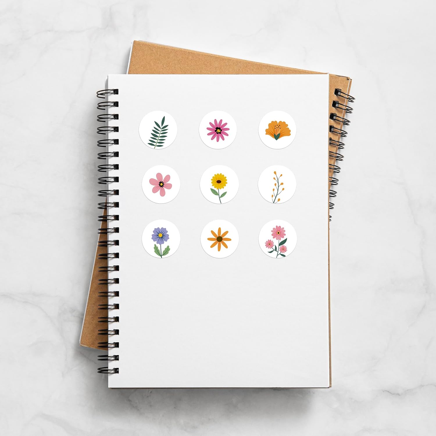 Thumbnail 4 de APLI Kids 19717 – Rouleau de gommettes fleurs sauvages, 900 stickers autocollants 20 mm