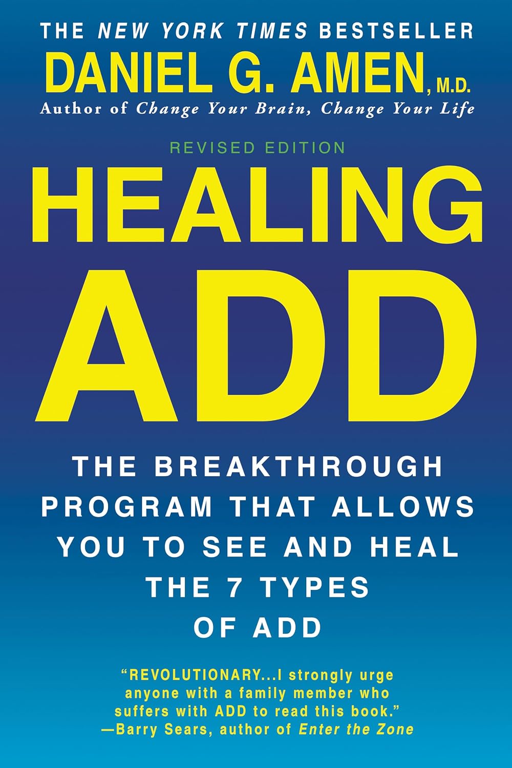 Detalle de Healing ADD Revised Edition: Seven-Type ADD Paperback Book