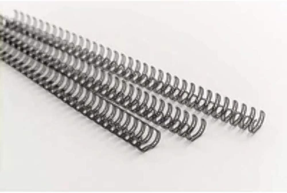 Thumbnail 3 de GBC RG810610 WireBind-metallspiraler, 9,5 mm, svart, A4, 100-pack