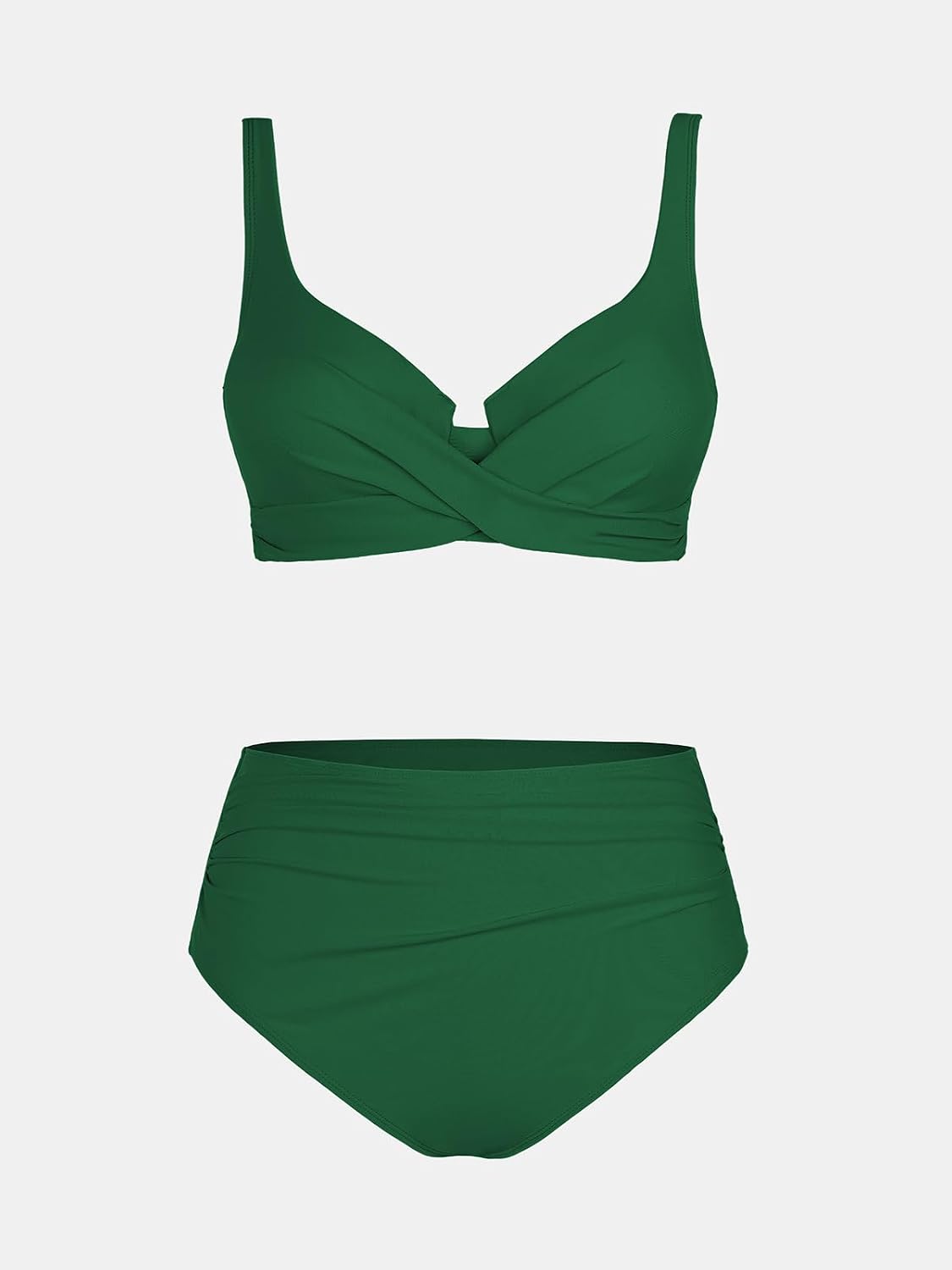 Detalle 2 de CUPSHE bikini croisé taille haute 2 pièces