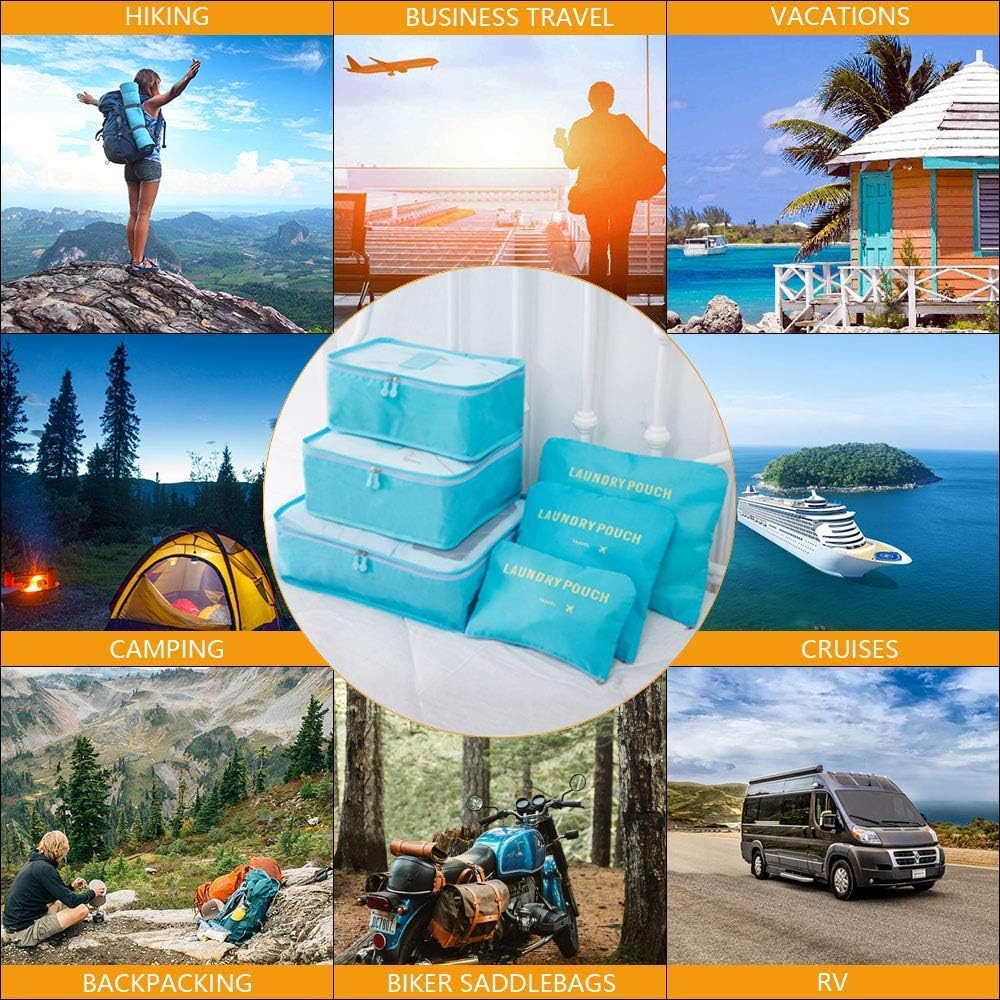 Thumbnail 6 de Vicloon Koffer Organizer 8-teiliges Set